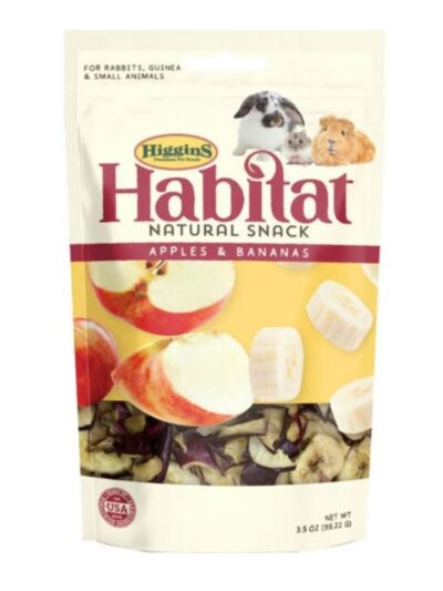Higgins Higgins Habitat Small Animal Treats Apple/Banana 3.5oz.