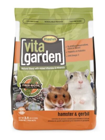 Higgins Vita Garden Natural Blend Hamster & Gerbil 2.5 Lb
