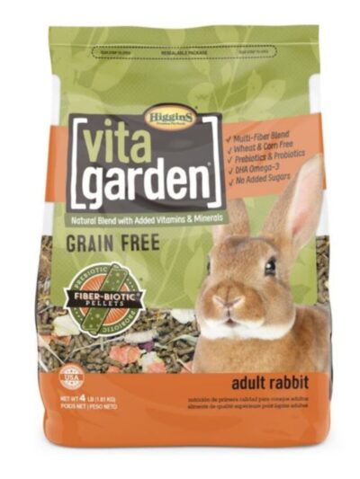 Higgins Vita Garden Natural Blend Adult Rabbit 4 Lb