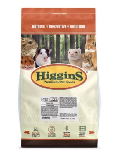 Higgins Sunburst Gourmet Blend Guinea Pig 25 Lb