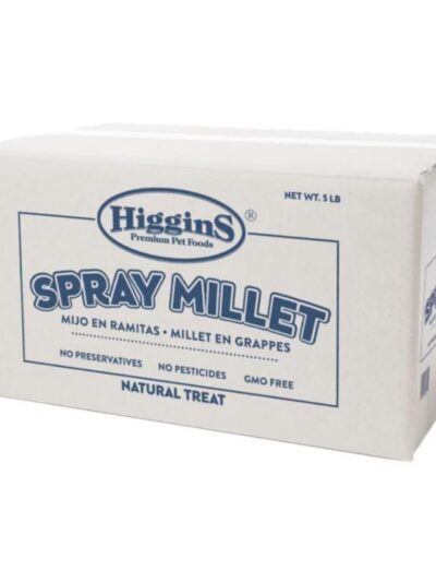 Higgins Spray Millet Natural Avian Treat 5 Lb