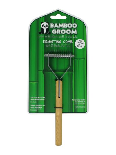 Bamboo Groom Dematting Comb