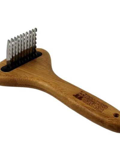 Bamboo Groom Dematting Rake Small