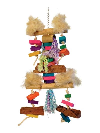 Prevue Fluff N Stuff Bird Toy Xl-13 x 4 x 29