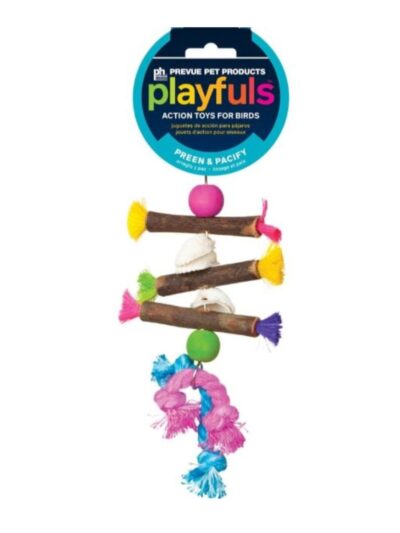 Tropical Teasers Shells And Sticks Bird Toy 5.5 x 9in.