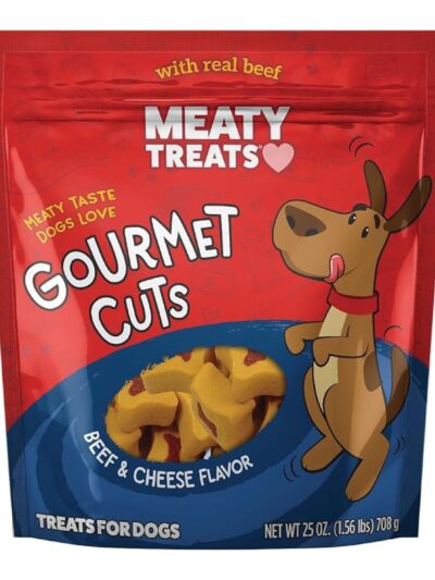 Meaty Treats Gourmet Cuts Beef/Cheese 25oz.