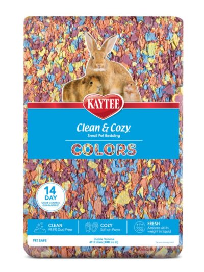 Kaytee Clean Cozy Colors Bedding Kaleidoscope, 1ea/49.2 l