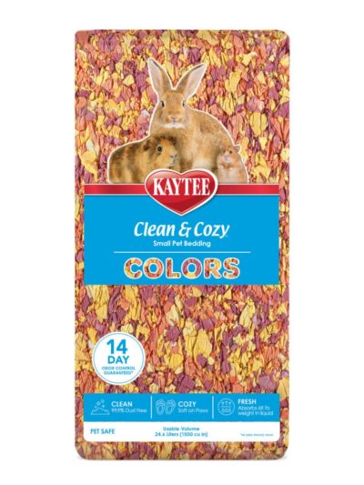 Kaytee Clean Cozy Colors Bedding Sunset, 1ea/24.6 l