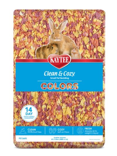 Kaytee Clean Cozy Colors Bedding Sunset, 1ea/49.2 l