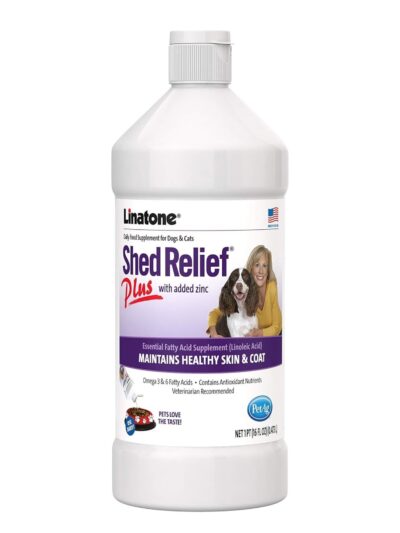 Lambert Kay Linatone Shed Relief Plus for Dogs & Cats 1ea/16 oz