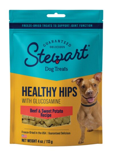 Stewart Healthy Hips Freeze Dried Dog Treats Beef & Sweet Potato, 1ea/4oz.
