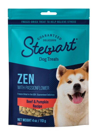 Stewart Zen w/Passionflower Freeze Dried Dog Treats for Stress Beef & Pumpkin, 1ea/4oz.