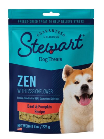 Stewart Zen w/Passionflower Freeze Dried Dog Treats for Stress Beef & Pumpkin, 1ea/8oz.