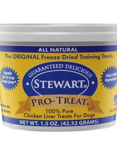 Pro-Treat Freeze Dried Dog Treats Chicken Liver 1.5oz.