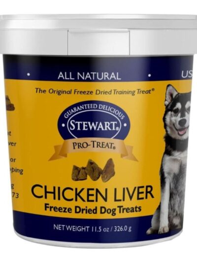 Pro-Treat Freeze Dried Dog Treats Chicken Liver 11.5oz.