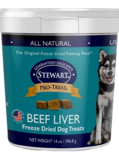 Pro-Treat Freeze Dried Dog Treats Beef Liver 14oz.