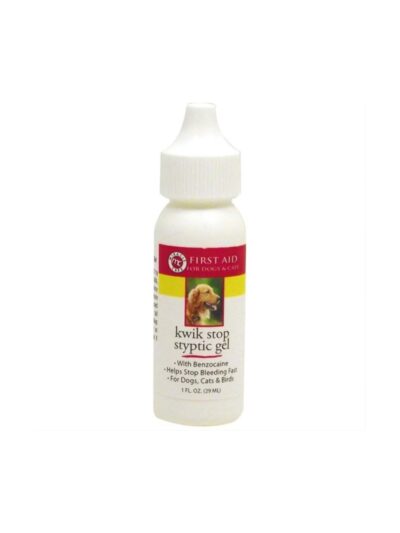 Miracle Care Kwik Stop Styptic Gel For Dogs & Cats 1oz.