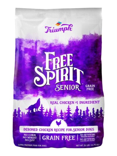Free Spirit Grain Free Senior Food Chicken 26Lbs.