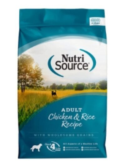 NutriSource Dry Dog Food Chicken & Rice 4lb
