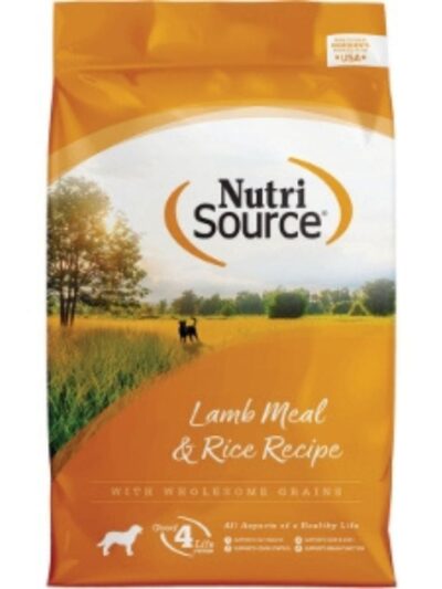 NutriSource Dry Dog Food Lamb Meal & Rice 4lb