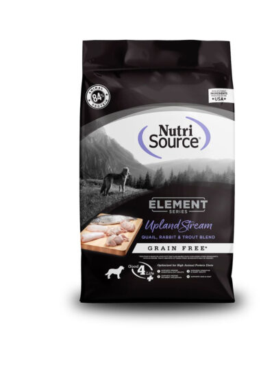 NutriSource Element Series Grain Free Dry Dog Food Upland Stream 12lb