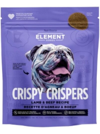 Nutrisource Dog Element Series Crispers Beef Lamb 4Oz