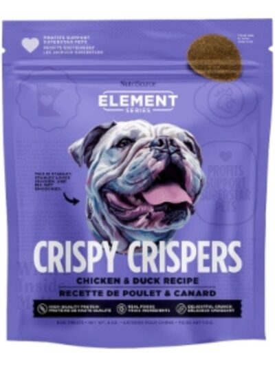 Nutrisource Dog Element Series Crispers Chicken Duck 4Oz