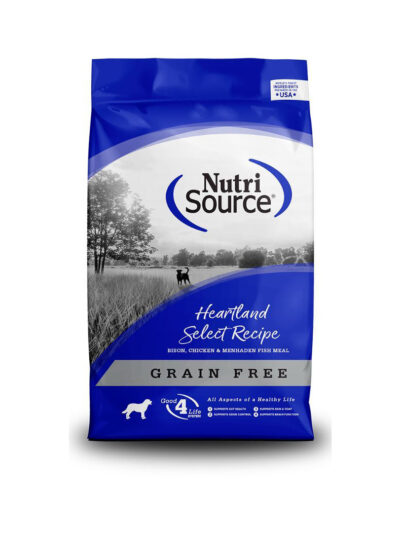 Nutrisource Dog Grain Free Adult Heartland 15Lb