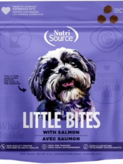 Nutrisource Dog Little Bites Salmon 6Oz