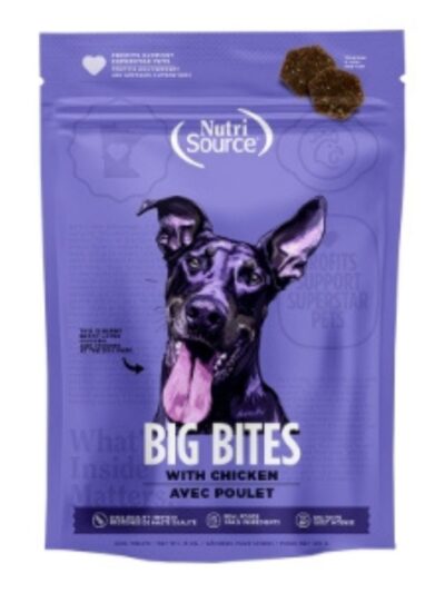 Nutrisource Dog Big Bites Chicken 14Oz
