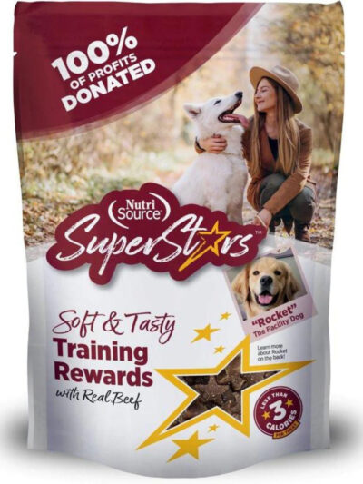 Nutrisource Dog Superstar Treat Beef 16oz.
