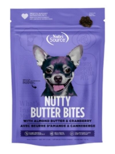 Nutrisource Dog Butter Bites Cranberry 6Oz