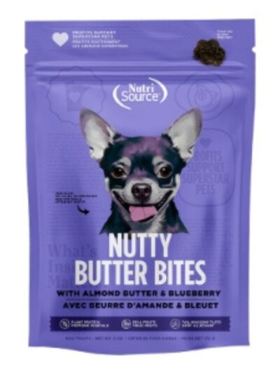 Nutrisource Dog Butter Bites Blueberry 6Oz
