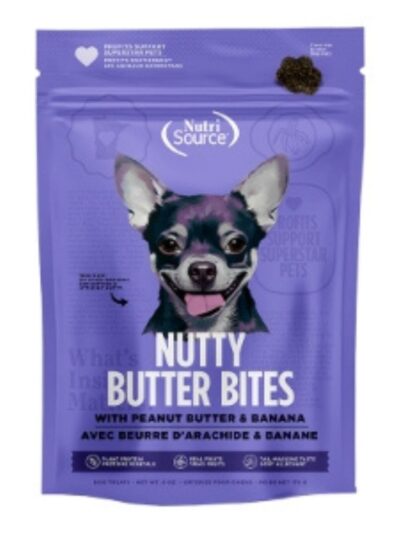 Nutrisource Dog Bitter Bites Banana 6Oz