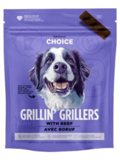 Nutrisource Dog Choice Grillin Grillers Beef 12Oz