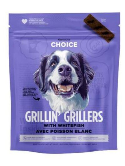 Nutrisource Dog Choice Grillin Grillers Whitefish 32Oz