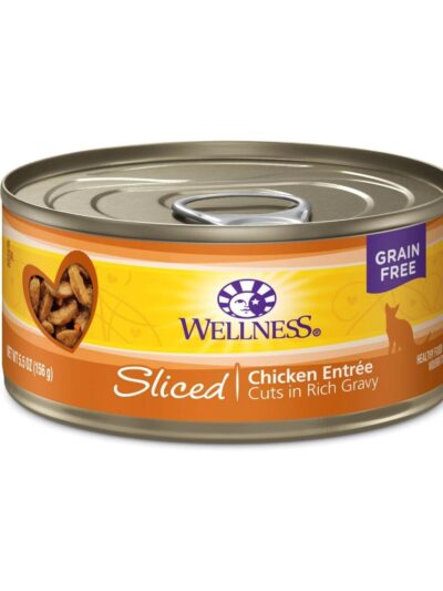Wellness Cat Complete Health Sliced Chicken EntrÃ©e 5.5oz. (Case of 24)