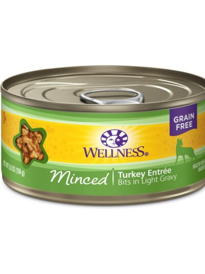 Wellness Cat Complete Health Minced Turkey Entrée 5.5oz. (Case of 24)
