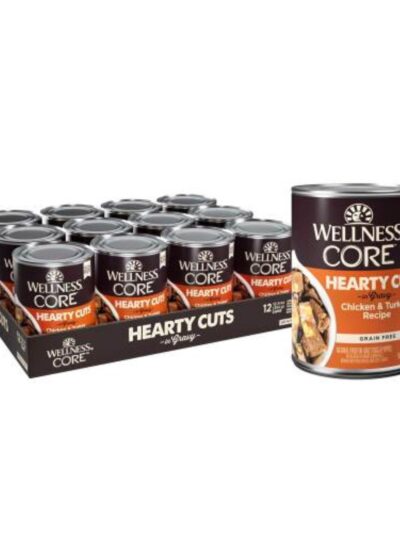 Wellness Dog Core Cuts Chicken Turkey 12.5oz. (Case of 12)