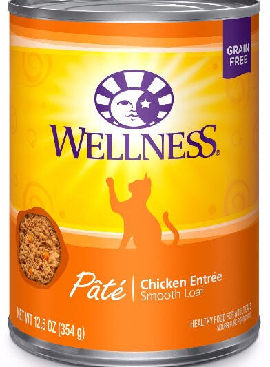 Wellness Cat Complete Health Grain-free Chicken Pate 12.5oz. (Case of 12)