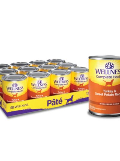 Wellness Dog Complete Health Turkey Sweet Potato Recipe 12.5oz. (Case of 12)
