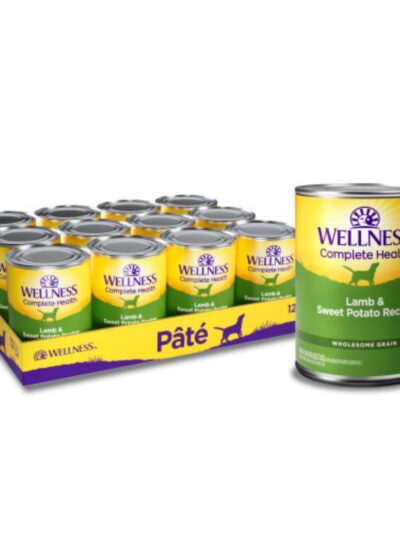 Wellness Dog Complete Health Lamb Sweet Potato Recipe 12.5oz. (Case of 12)