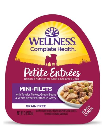 Wellness Complete Health Petite EntrÃ©es Mini Fillet Turkey Green Bean Sweet Potato 3oz. (Case of 12)