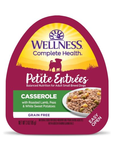 Wellness Complete Health Petite EntrÃ©es Casserole Roasted Lamb Pea White Sweet Potato 3oz. (Case of 12)