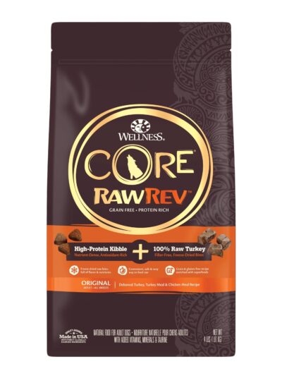 Wellness Dog Core Rawrev Original 4Lb Turkey Chicken Meal