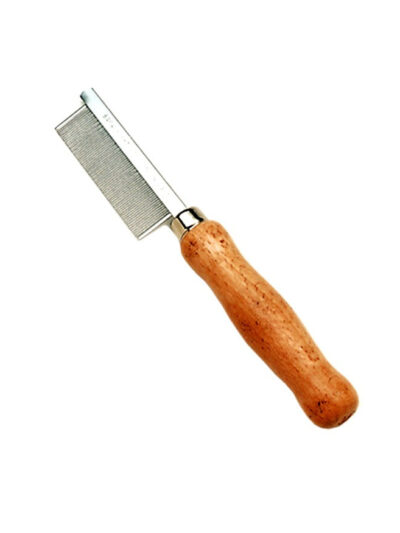 Safari Dog Flea Comb with Wooden Handle 1ea/6.5 In X 1 in
