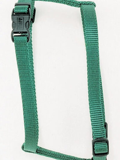 Coastal Comfort Wrap Adjustable Nylon Harness Hunter Green 3/8X12-18In Girth