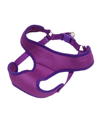 Coastal Pet-Comfort Soft Wrap Adjustable Harness, 5/8 Inch Orchid Girth 16 Inch-19 Inch