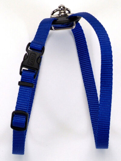 Size Right Adjustable Nylon Dog Harness Blue 1ea/SM, 5/8In X 18-24 in