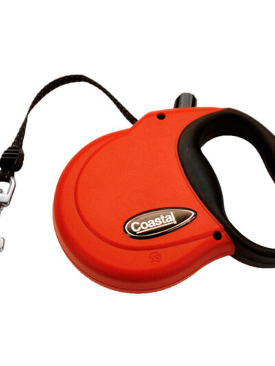 Coastal Retractable Dog Leash Red 1ea/12 ft, XS